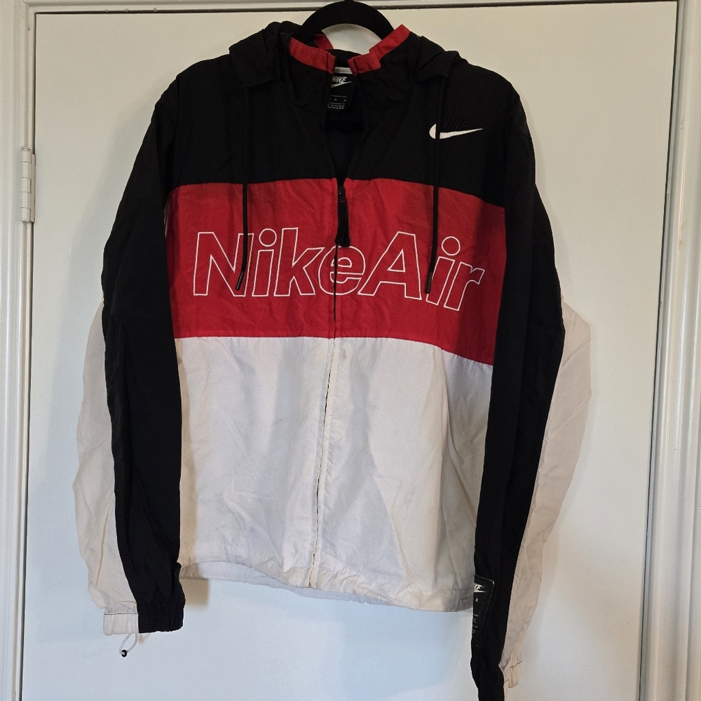 Nike Air Red, Black, and White Jacket